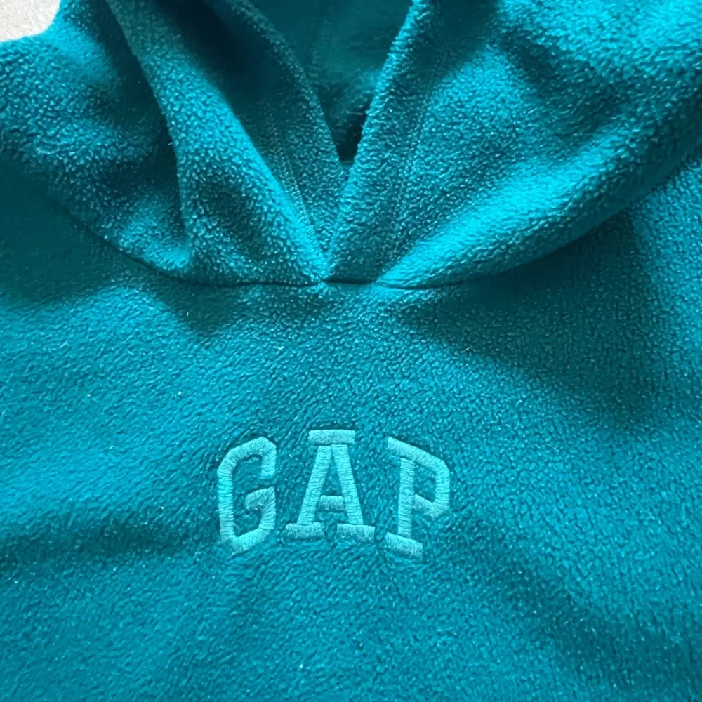 GAP Logo Green Fleece Pullover Sweatshirt – XXL